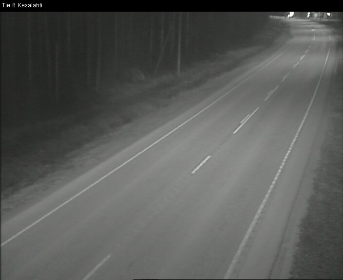 Weather Camera Image Road 6 Kitee, Kesälahti, Kitee, Pohjois-Karjala