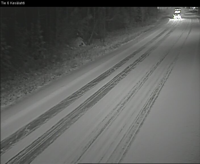 Kelikamerat Kuva Tie 6 Kitee, Kesälahti, Kitee, Pohjois-Karjala