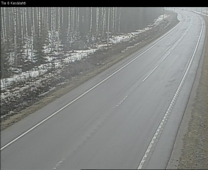 Kelikamerat Kuva Tie 6 Kitee, Kesälahti, Kitee, Pohjois-Karjala