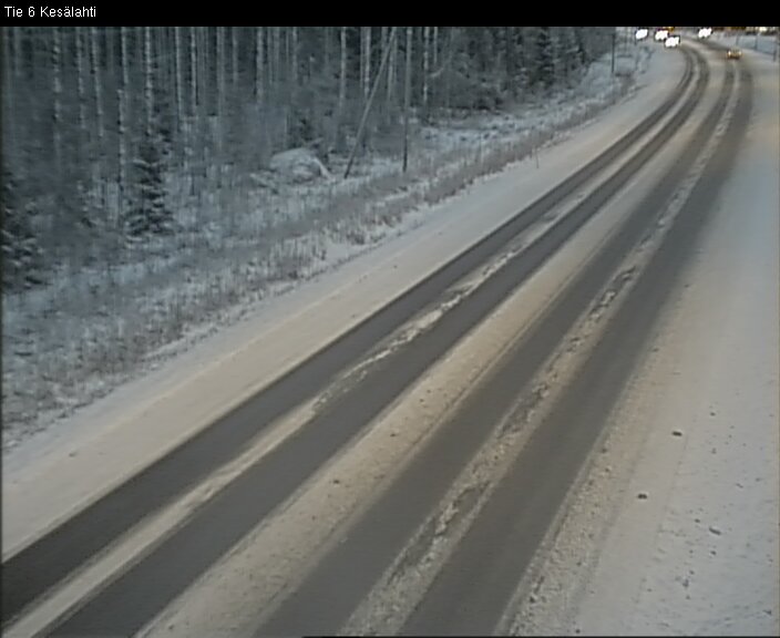 Kelikamerat Kuva Tie 6 Kitee, Kesälahti, Kitee, Pohjois-Karjala