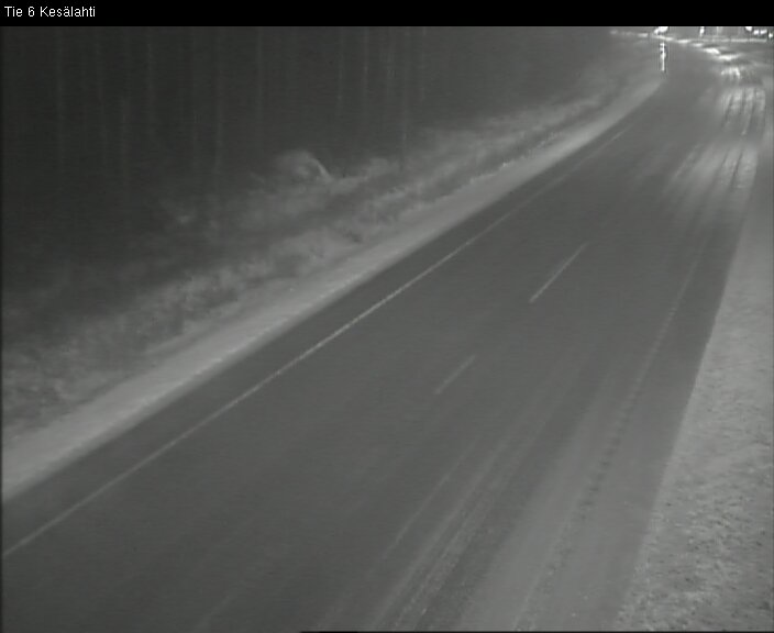 Weather Camera Image Road 6 Kitee, Kesälahti, Kitee, Pohjois-Karjala