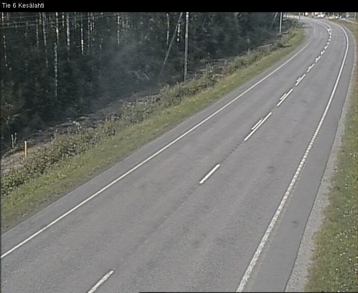 Kelikamerat Kuva Tie 6 Kitee, Kesälahti, Kitee, Pohjois-Karjala