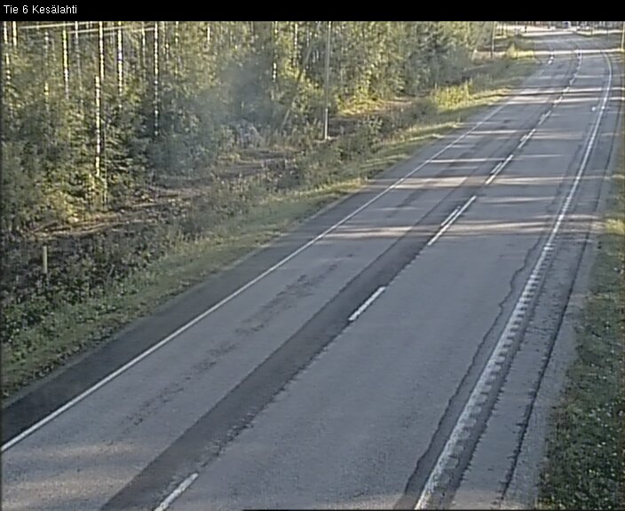 Kelikamerat Kuva Tie 6 Kitee, Kesälahti, Kitee, Pohjois-Karjala
