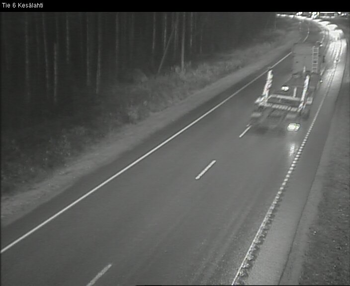 Kelikamerat Kuva Tie 6 Kitee, Kesälahti, Kitee, Pohjois-Karjala