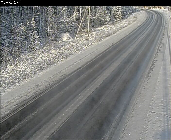Kelikamerat Kuva Tie 6 Kitee, Kesälahti, Kitee, Pohjois-Karjala