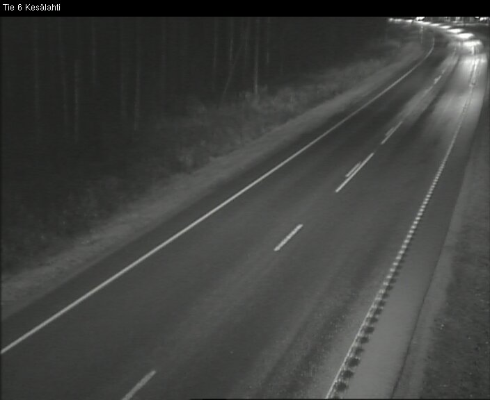 Kelikamerat Kuva Tie 6 Kitee, Kesälahti, Kitee, Pohjois-Karjala