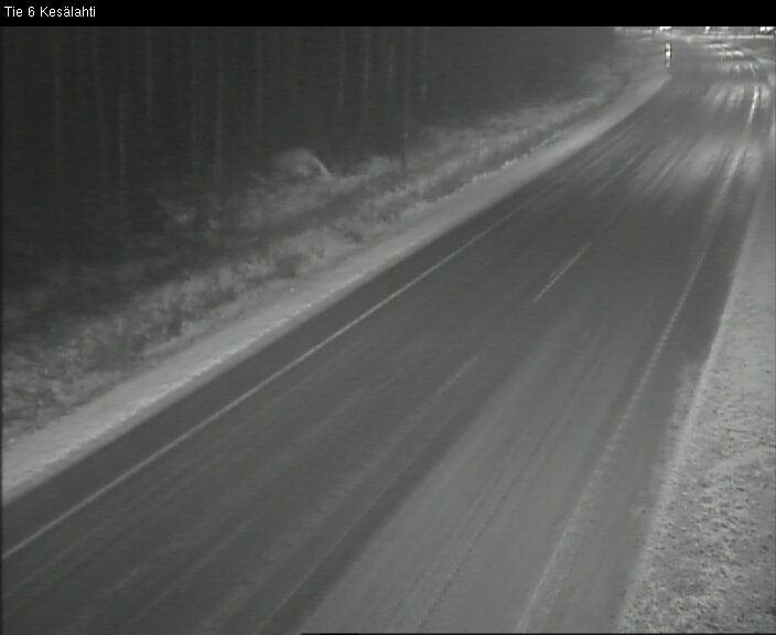 Weather Camera Image Väg 6 Kitee, Kesälax, Kitee, Pohjois-Karjala