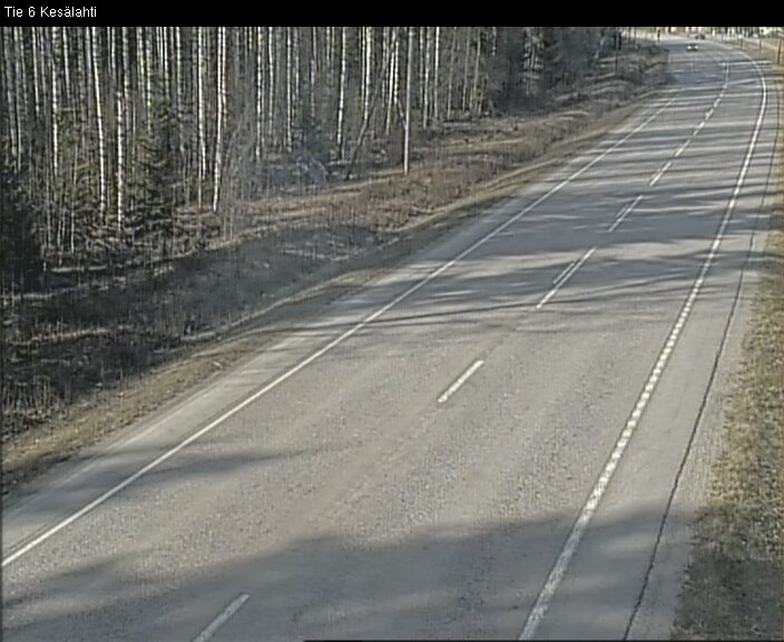 Kelikamerat Kuva Tie 6 Kitee, Kesälahti, Kitee, Pohjois-Karjala