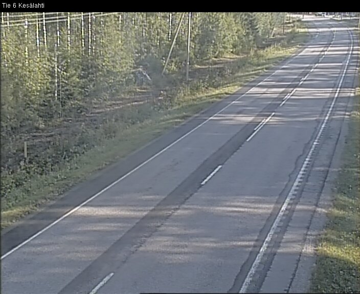 Kelikamerat Kuva Tie 6 Kitee, Kesälahti, Kitee, Pohjois-Karjala