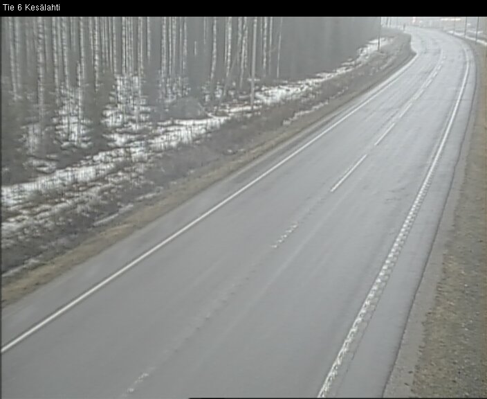 Kelikamerat Kuva Tie 6 Kitee, Kesälahti, Kitee, Pohjois-Karjala