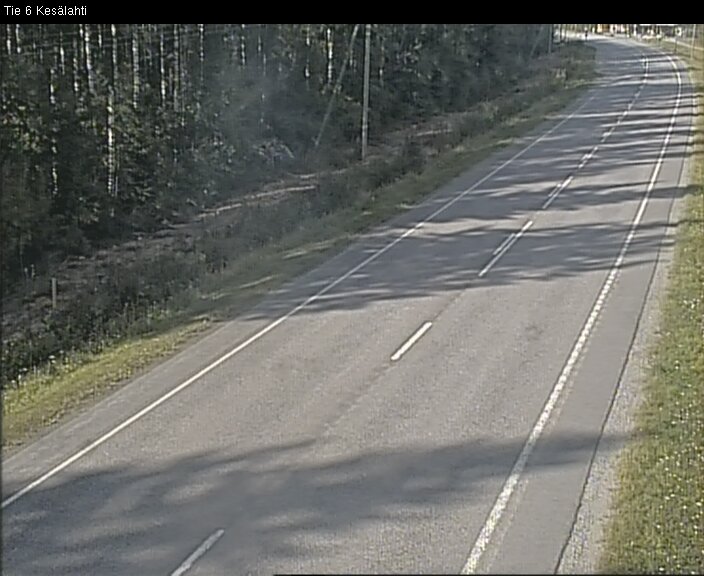 Kelikamerat Kuva Tie 6 Kitee, Kesälahti, Kitee, Pohjois-Karjala