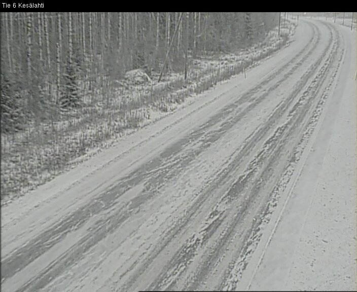 Kelikamerat Kuva Tie 6 Kitee, Kesälahti, Kitee, Pohjois-Karjala