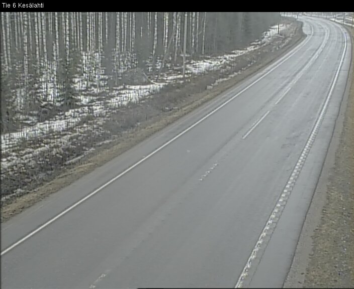 Kelikamerat Kuva Tie 6 Kitee, Kesälahti, Kitee, Pohjois-Karjala