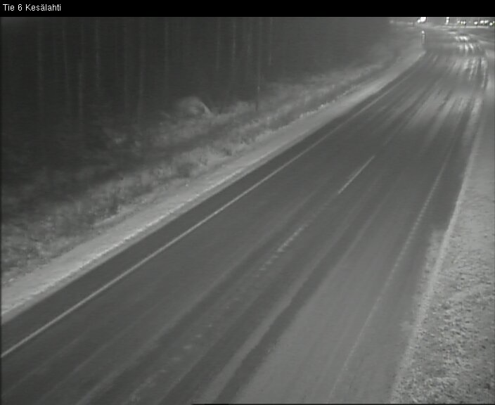 Weather Camera Image Väg 6 Kitee, Kesälax, Kitee, Pohjois-Karjala