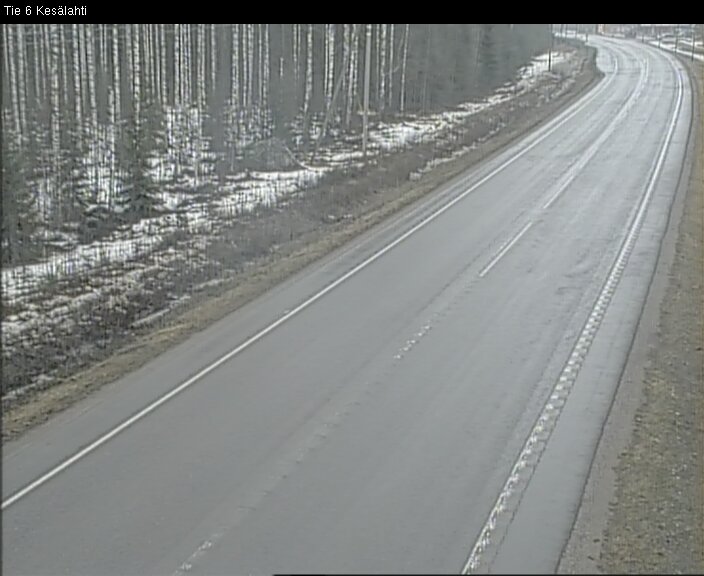 Kelikamerat Kuva Tie 6 Kitee, Kesälahti, Kitee, Pohjois-Karjala