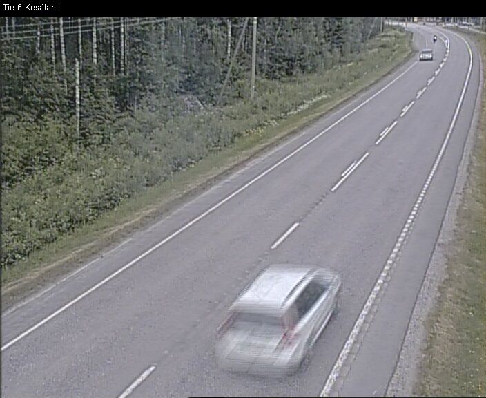Kelikamerat Kuva Tie 6 Kitee, Kesälahti, Kitee, Pohjois-Karjala