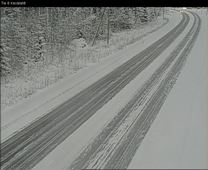 Kelikamerat Kuva Tie 6 Kitee, Kesälahti, Kitee, Pohjois-Karjala