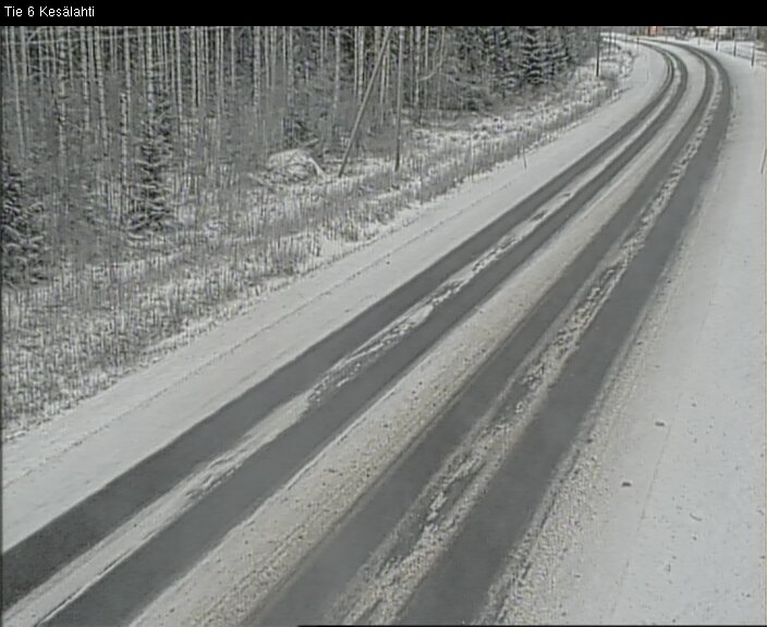 Kelikamerat Kuva Tie 6 Kitee, Kesälahti, Kitee, Pohjois-Karjala