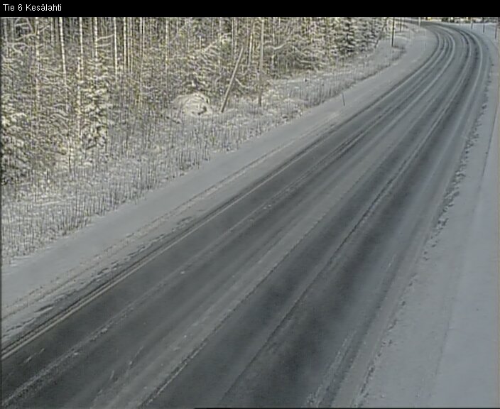 Kelikamerat Kuva Tie 6 Kitee, Kesälahti, Kitee, Pohjois-Karjala