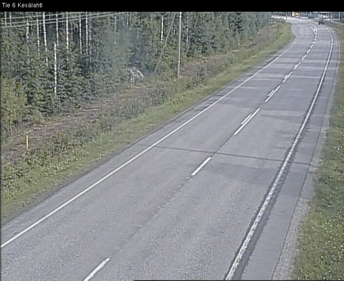 Kelikamerat Kuva Tie 6 Kitee, Kesälahti, Kitee, Pohjois-Karjala