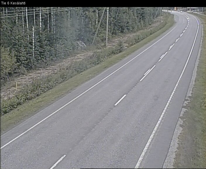 Kelikamerat Kuva Tie 6 Kitee, Kesälahti, Kitee, Pohjois-Karjala