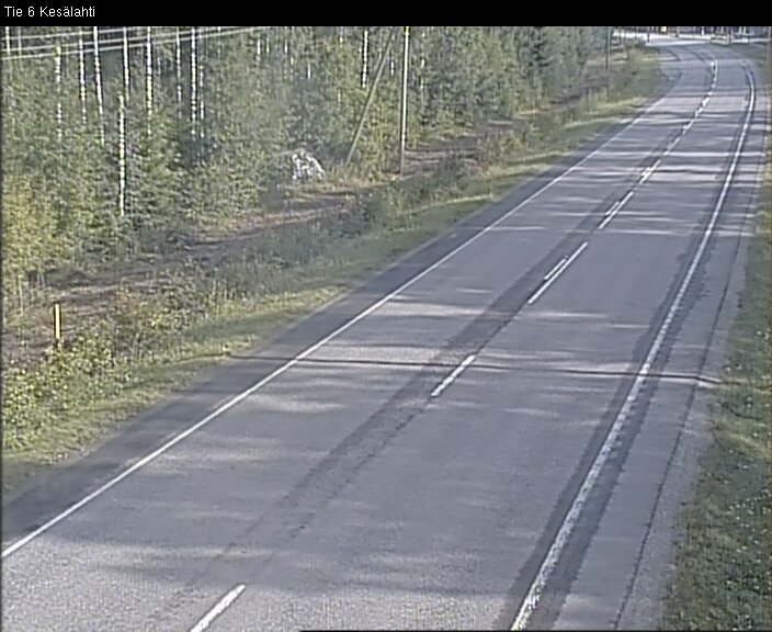 Kelikamerat Kuva Tie 6 Kitee, Kesälahti, Kitee, Pohjois-Karjala