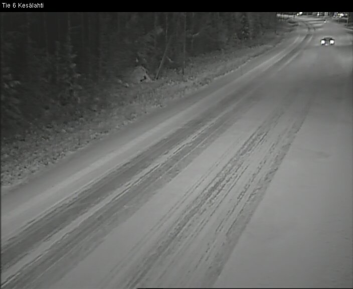 Kelikamerat Kuva Tie 6 Kitee, Kesälahti, Kitee, Pohjois-Karjala