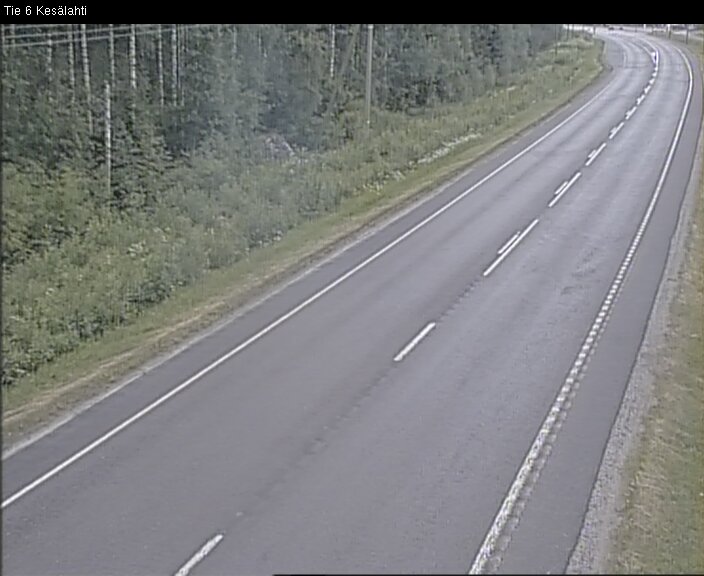 Kelikamerat Kuva Tie 6 Kitee, Kesälahti, Kitee, Pohjois-Karjala