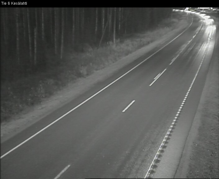 Kelikamerat Kuva Tie 6 Kitee, Kesälahti, Kitee, Pohjois-Karjala