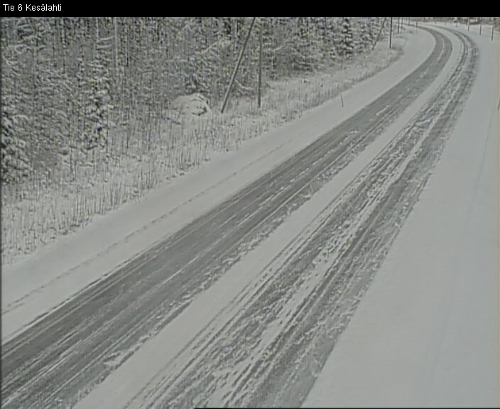 Kelikamerat Kuva Tie 6 Kitee, Kesälahti, Kitee, Pohjois-Karjala