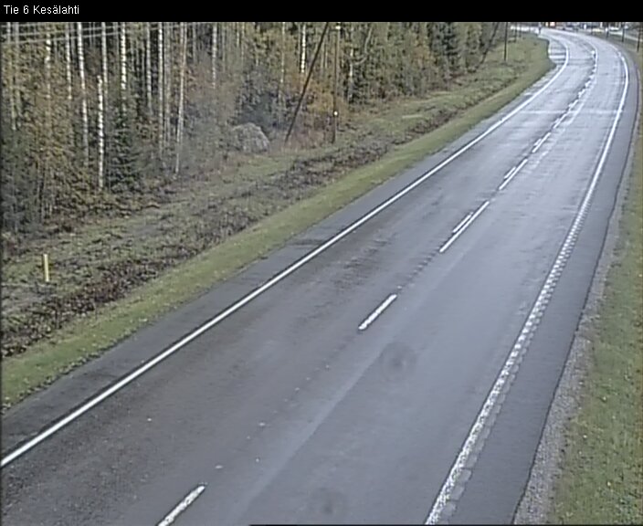 Weather Camera Image Road 6 Kitee, Kesälahti, Kitee, Pohjois-Karjala
