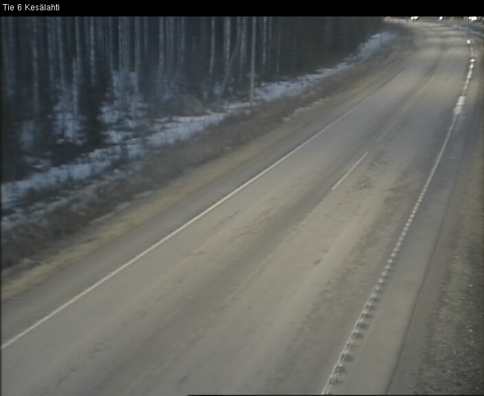 Kelikamerat Kuva Tie 6 Kitee, Kesälahti, Kitee, Pohjois-Karjala