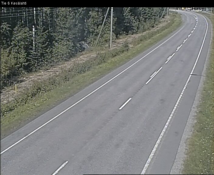 Kelikamerat Kuva Tie 6 Kitee, Kesälahti, Kitee, Pohjois-Karjala