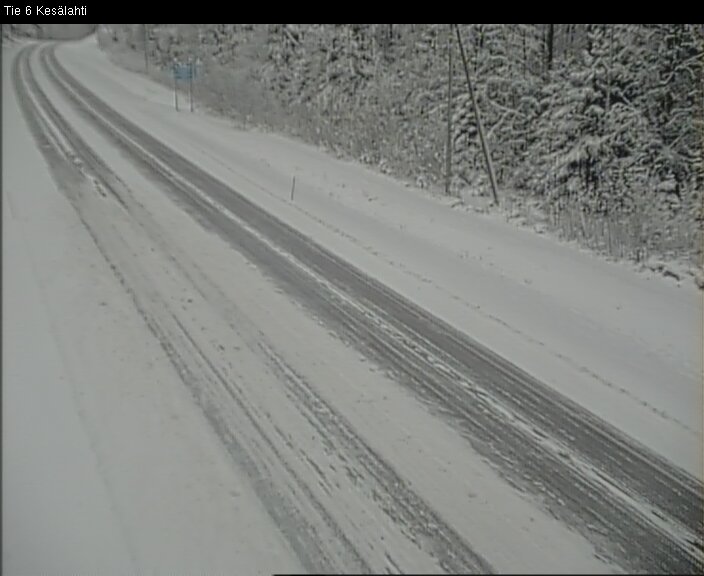 Kelikamerat Kuva Tie 6 Kitee, Kesälahti, Kitee, Pohjois-Karjala