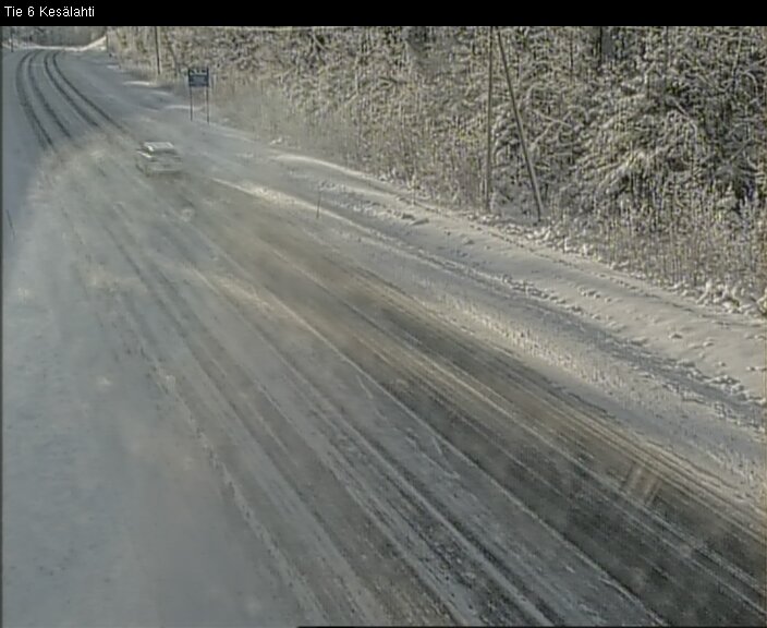 Weather Camera Image Road 6 Kitee, Kesälahti, Kitee, Pohjois-Karjala