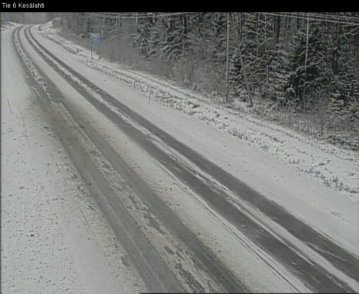 Kelikamerat Kuva Tie 6 Kitee, Kesälahti, Kitee, Pohjois-Karjala