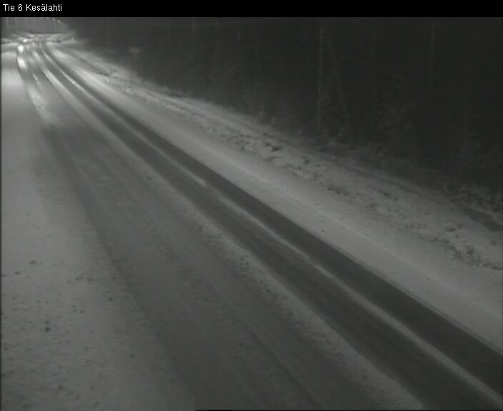 Weather Camera Image Road 6 Kitee, Kesälahti, Kitee, Pohjois-Karjala