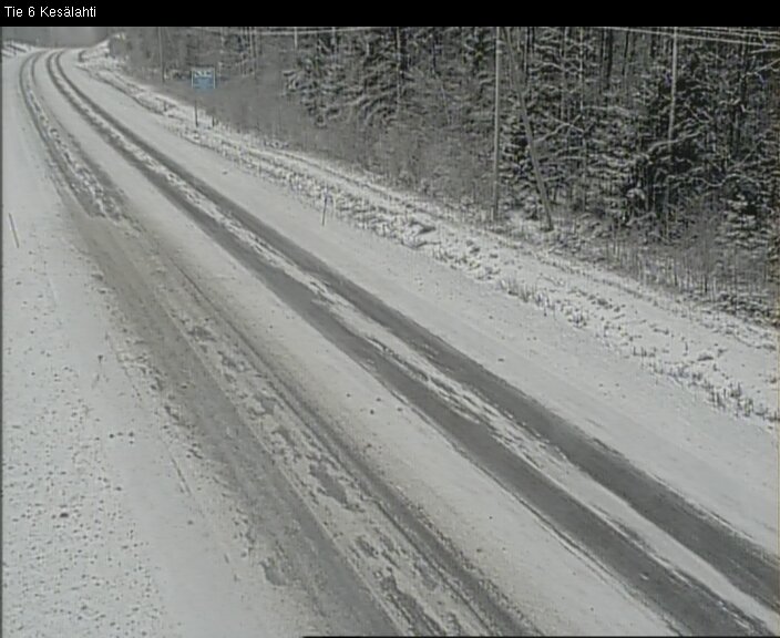 Kelikamerat Kuva Tie 6 Kitee, Kesälahti, Kitee, Pohjois-Karjala