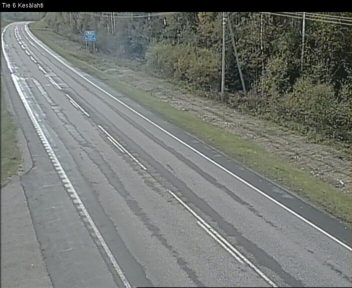 Weather Camera Image Road 6 Kitee, Kesälahti, Kitee, Pohjois-Karjala