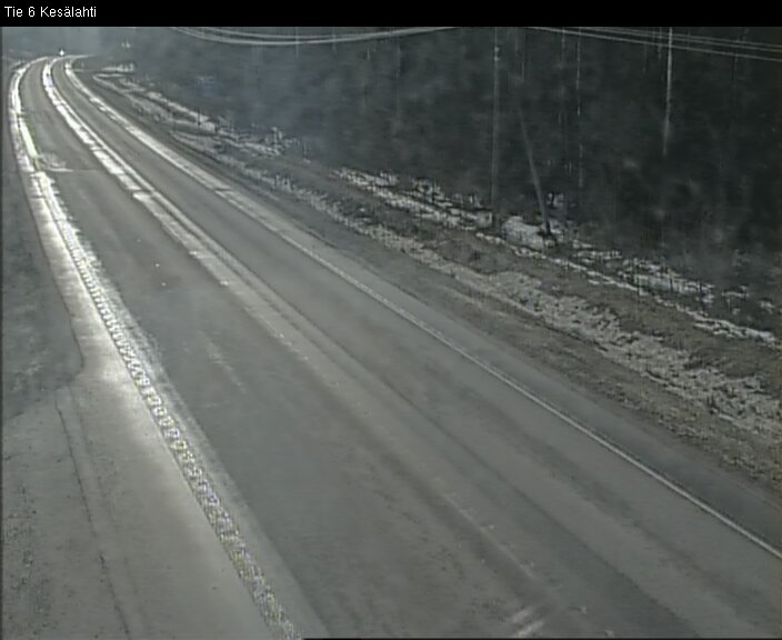 Weather Camera Image Road 6 Kitee, Kesälahti, Kitee, Pohjois-Karjala