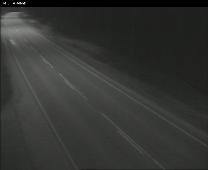Weather Camera Image Väg 6 Kitee, Kesälax, Kitee, Pohjois-Karjala