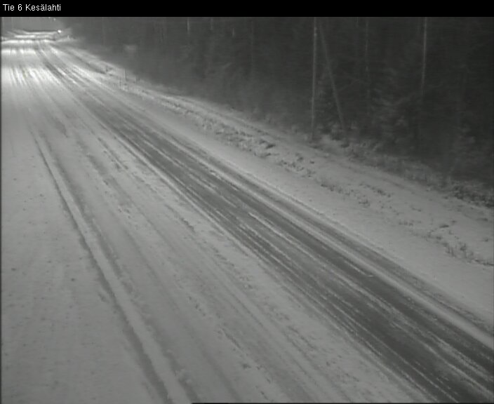 Kelikamerat Kuva Tie 6 Kitee, Kesälahti, Kitee, Pohjois-Karjala