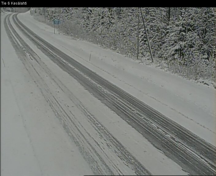 Kelikamerat Kuva Tie 6 Kitee, Kesälahti, Kitee, Pohjois-Karjala