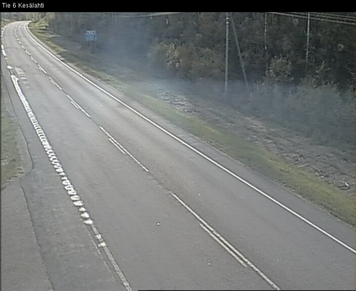 Weather Camera Image Road 6 Kitee, Kesälahti, Kitee, Pohjois-Karjala