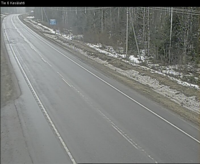 Kelikamerat Kuva Tie 6 Kitee, Kesälahti, Kitee, Pohjois-Karjala