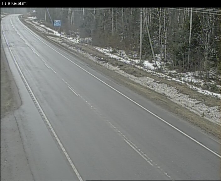 Kelikamerat Kuva Tie 6 Kitee, Kesälahti, Kitee, Pohjois-Karjala