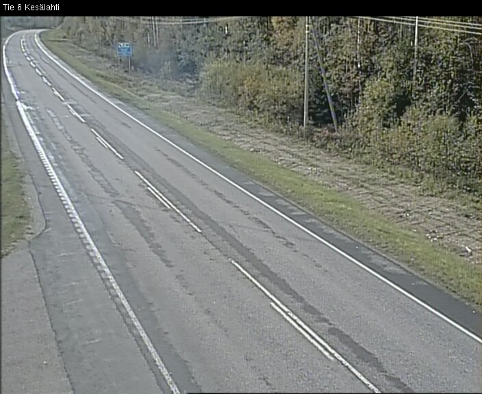 Weather Camera Image Road 6 Kitee, Kesälahti, Kitee, Pohjois-Karjala