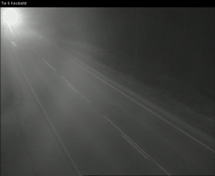Weather Camera Image Väg 6 Kitee, Kesälax, Kitee, Pohjois-Karjala