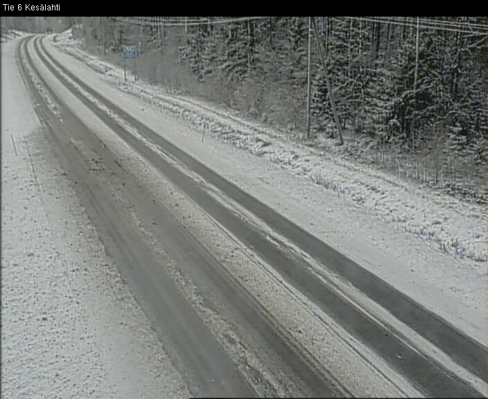 Kelikamerat Kuva Tie 6 Kitee, Kesälahti, Kitee, Pohjois-Karjala