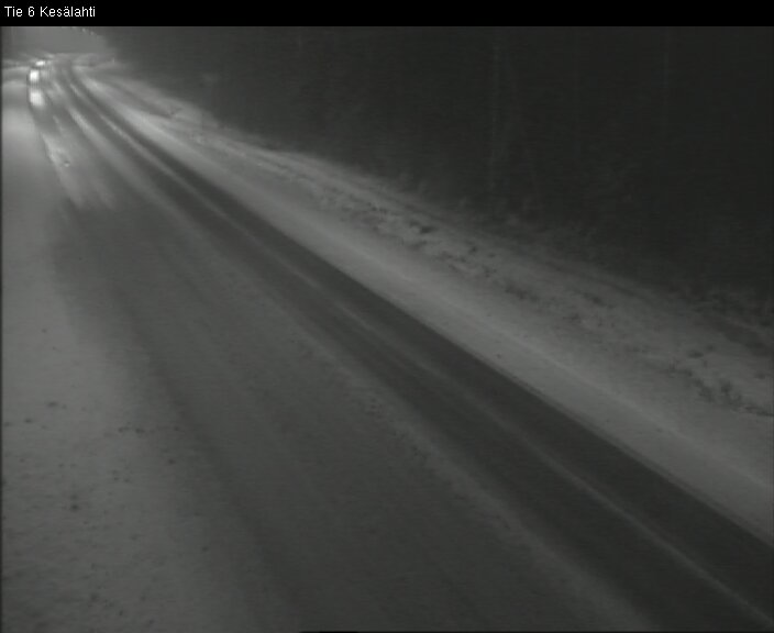 Weather Camera Image Road 6 Kitee, Kesälahti, Kitee, Pohjois-Karjala